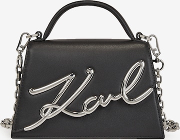 Karl Lagerfeld Handtasche in Schwarz: predná strana