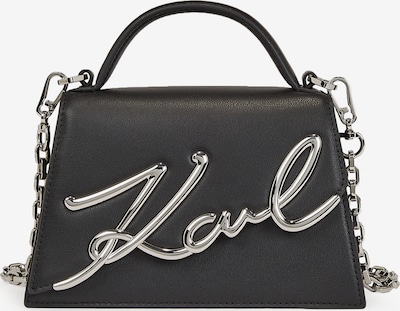 Karl Lagerfeld Sac à bandoulière en noir / argent, Vue avec produit