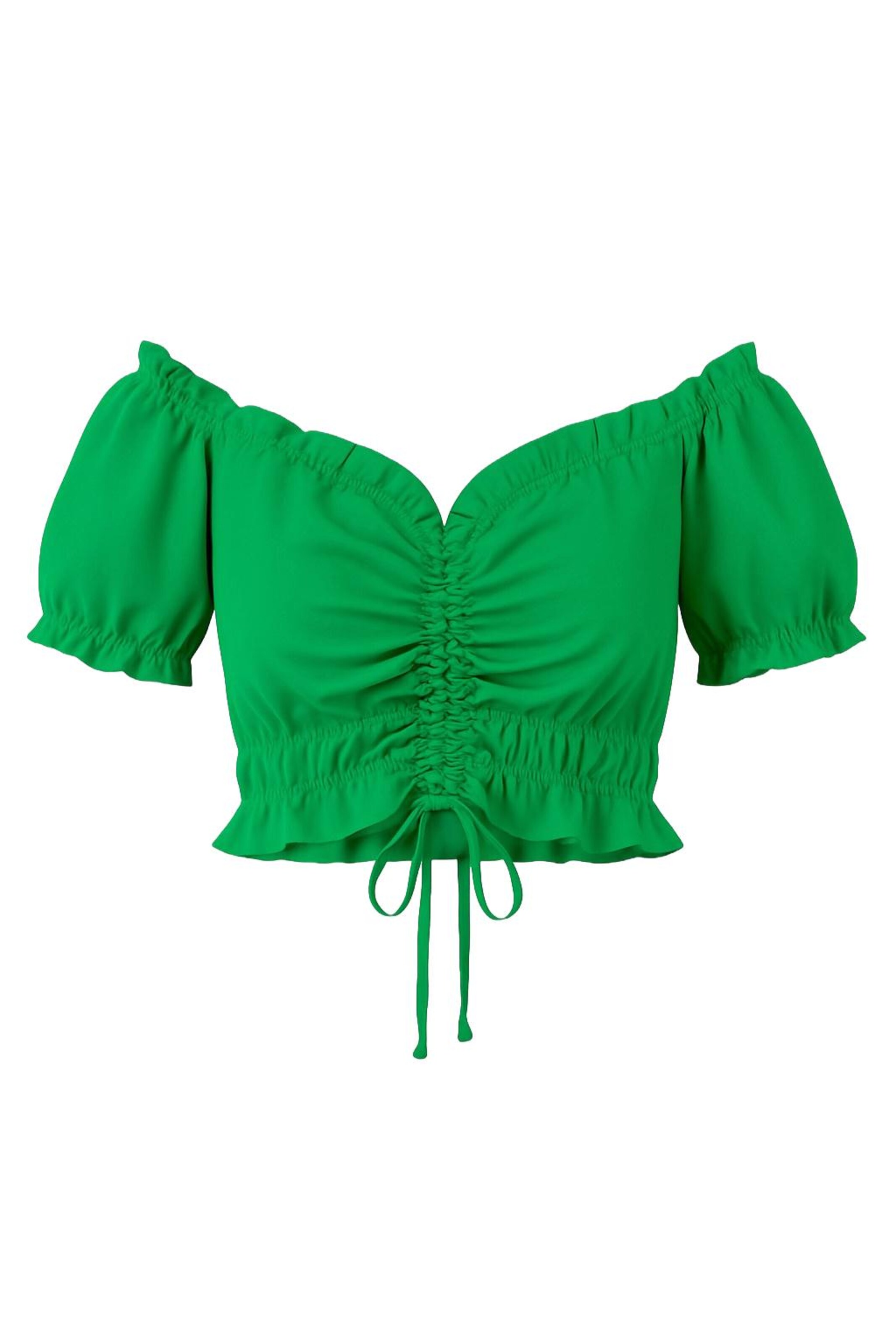 WOMAN VISION Blouse in Green: front