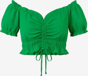 WOMAN VISION Bluse in Grün: Vorderseite