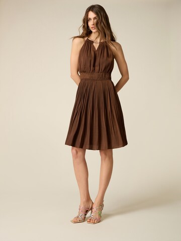 oltre Dress in Brown