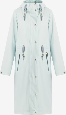 Manteau fonctionnel Schmuddelwedda en bleu : devant