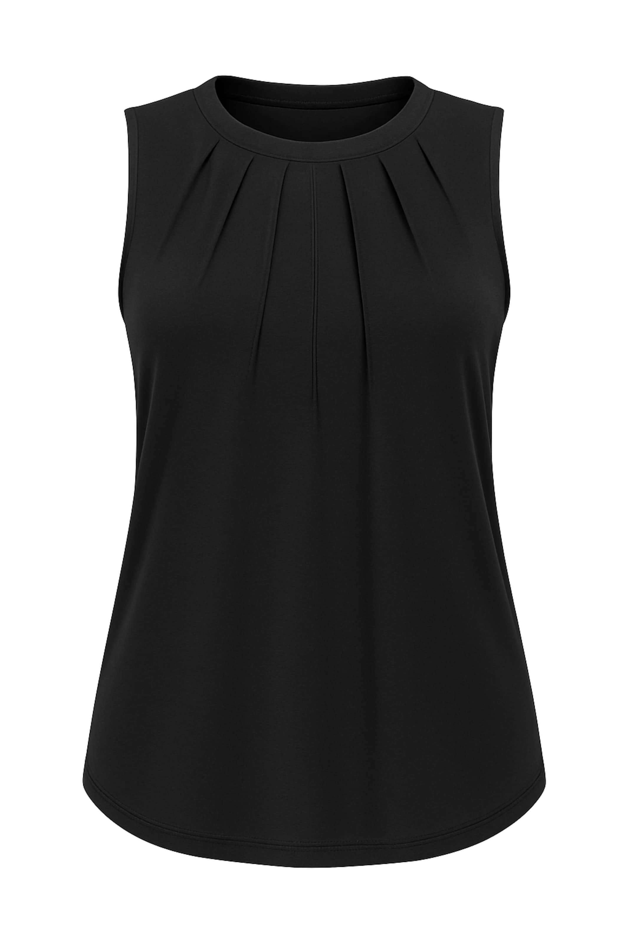 JANE's Chemisier 'Jane' en noir, Vue avec produit