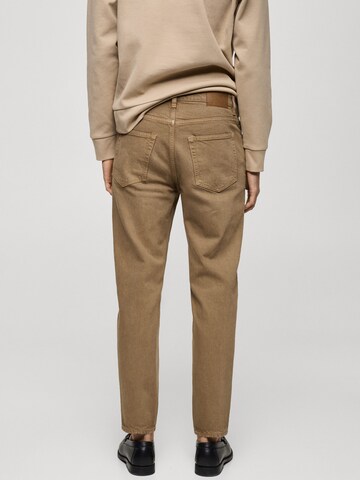 MANGO MAN Regular Jeans 'BENC' in Brown