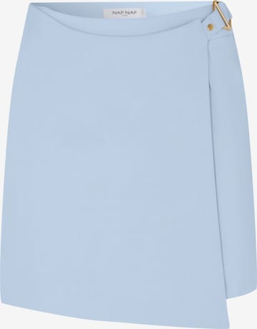 NAF NAF Loosefit Shorts 'Melanie' in Blau: predná strana