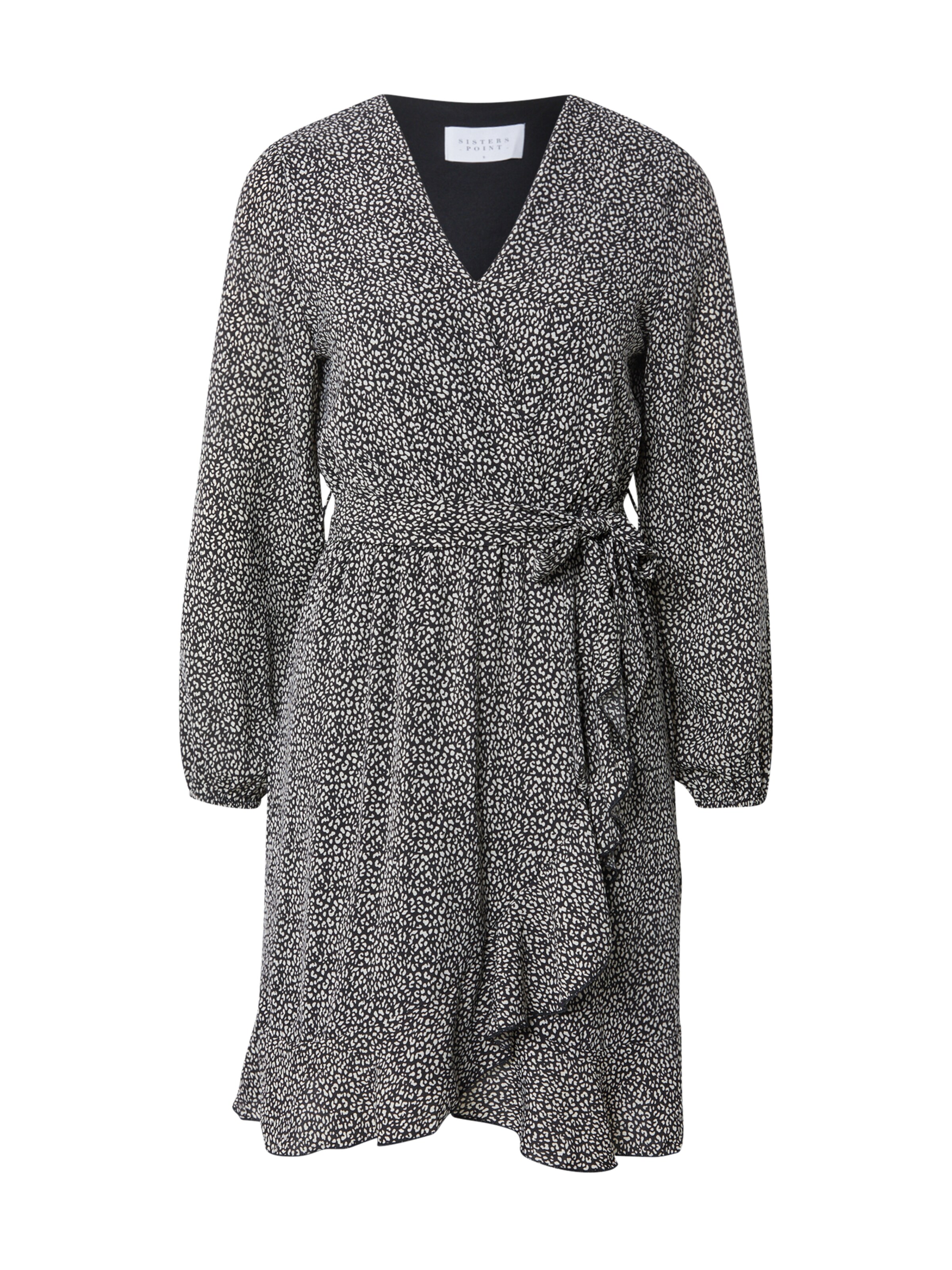 SISTERS POINT Šaty 'GRETO' – černá: přední strana
