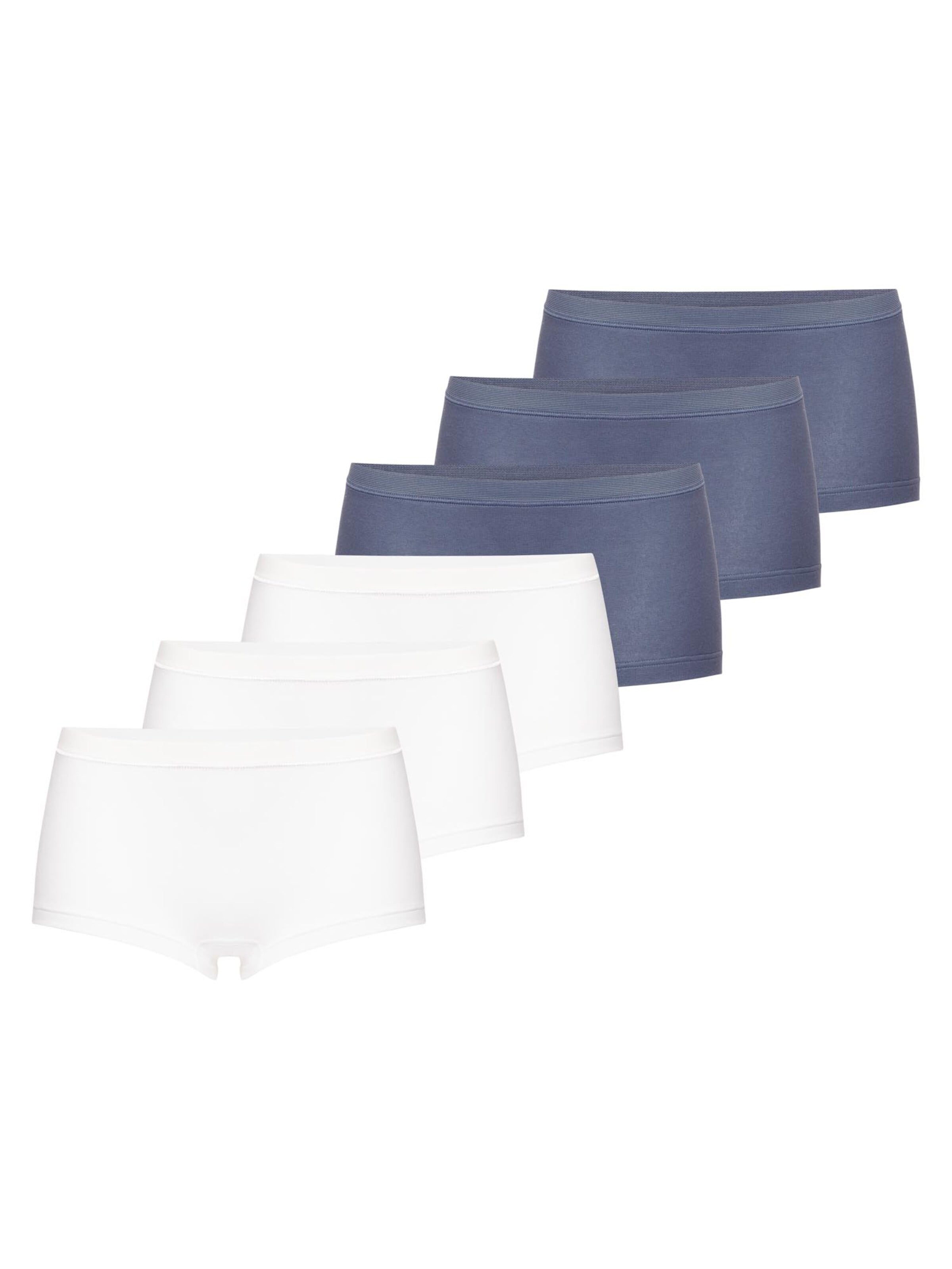 CON-TA Boyshorts 'Basic' in Blue: front