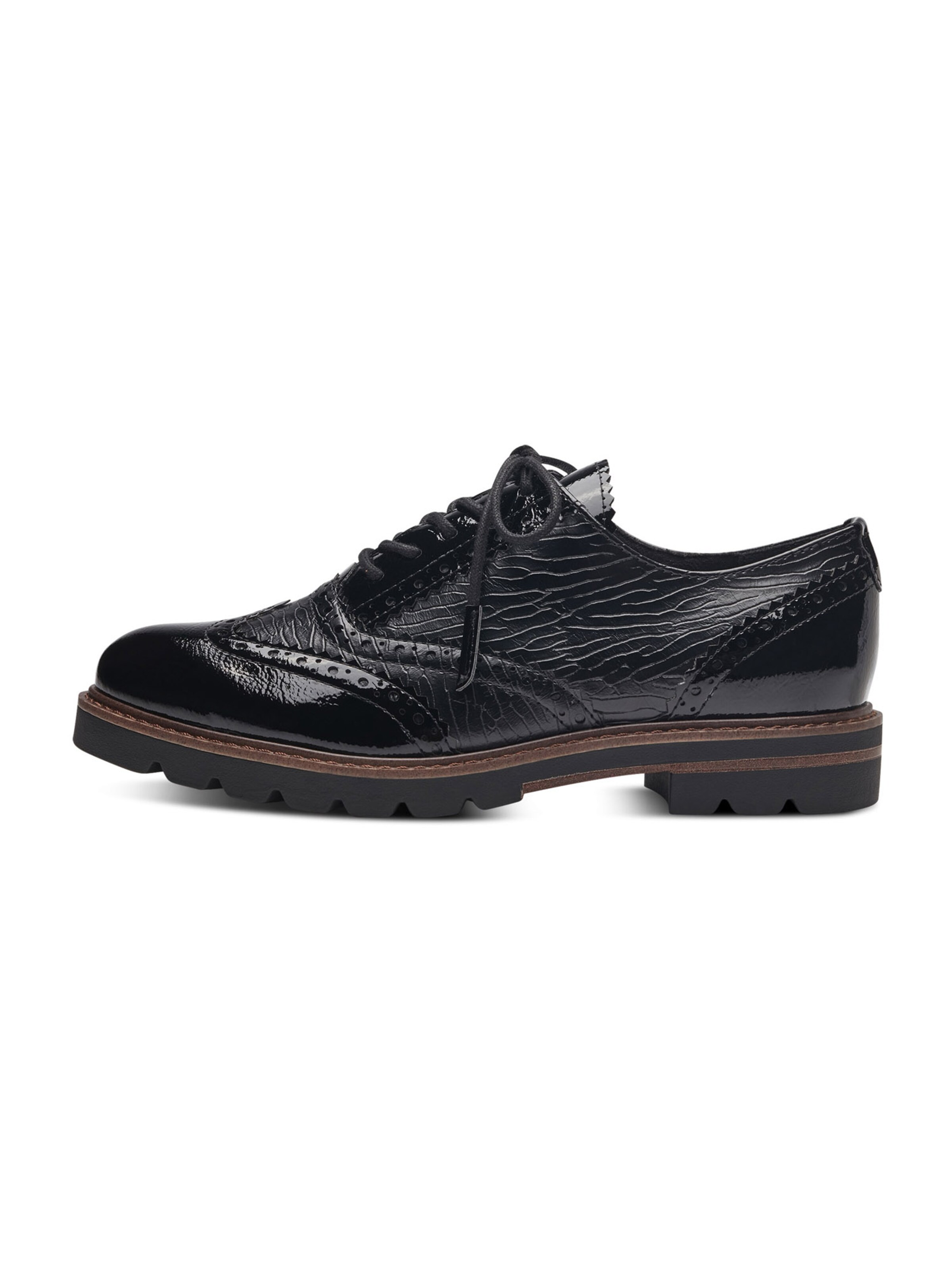 MARCO TOZZI Lace-Up Shoes in Black