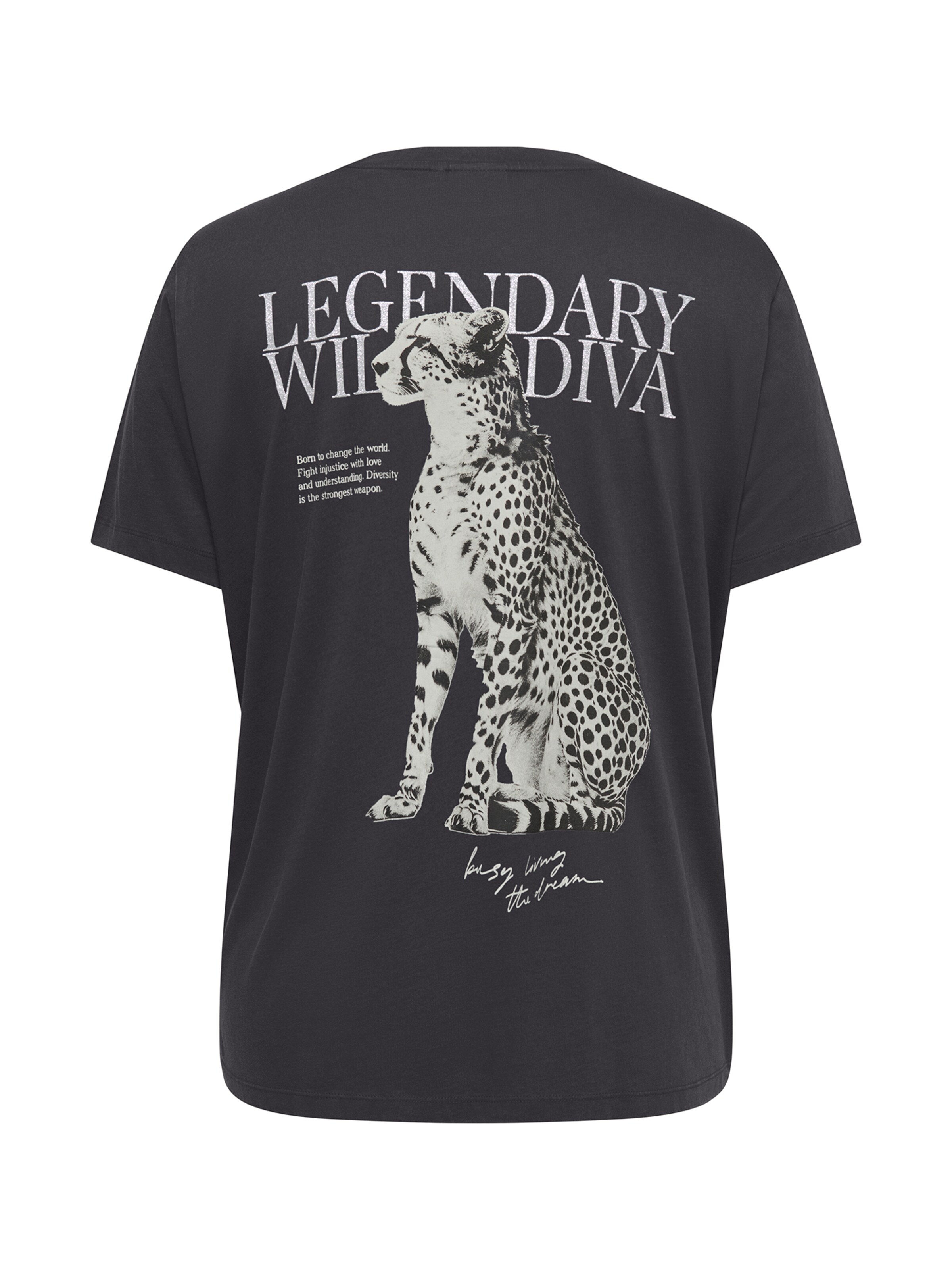 ONLY Carmakoma T-shirt 'CARROXY' i svart