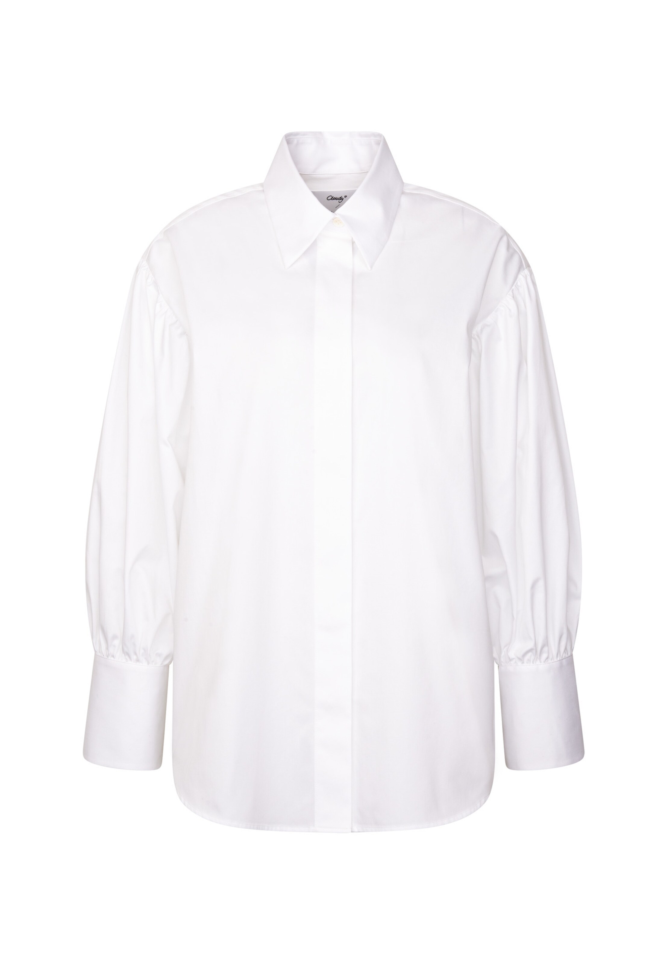 SEIDENSTICKER Blouse in Wit: voorkant