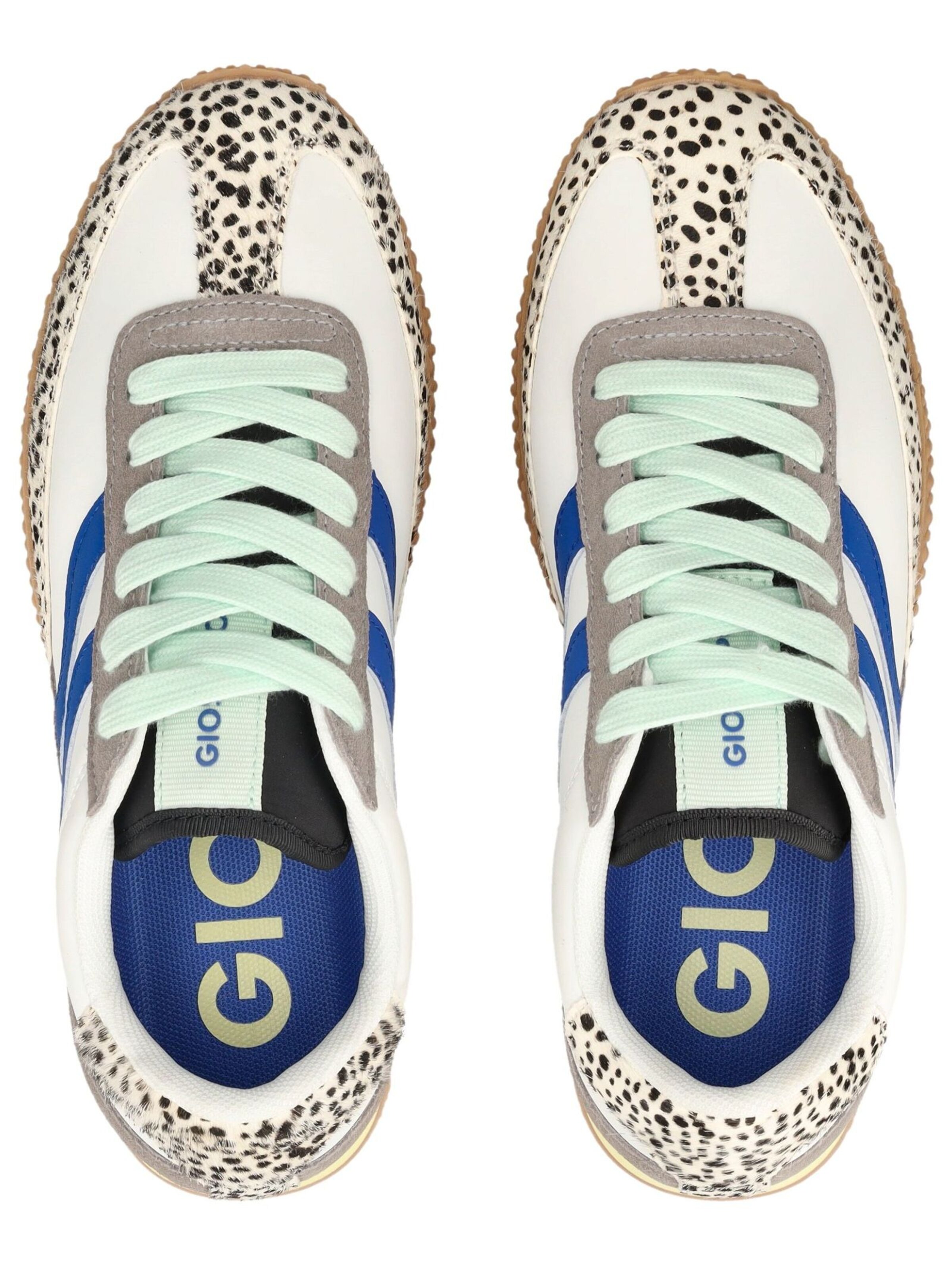 GIOSEPPO Platform trainers in White