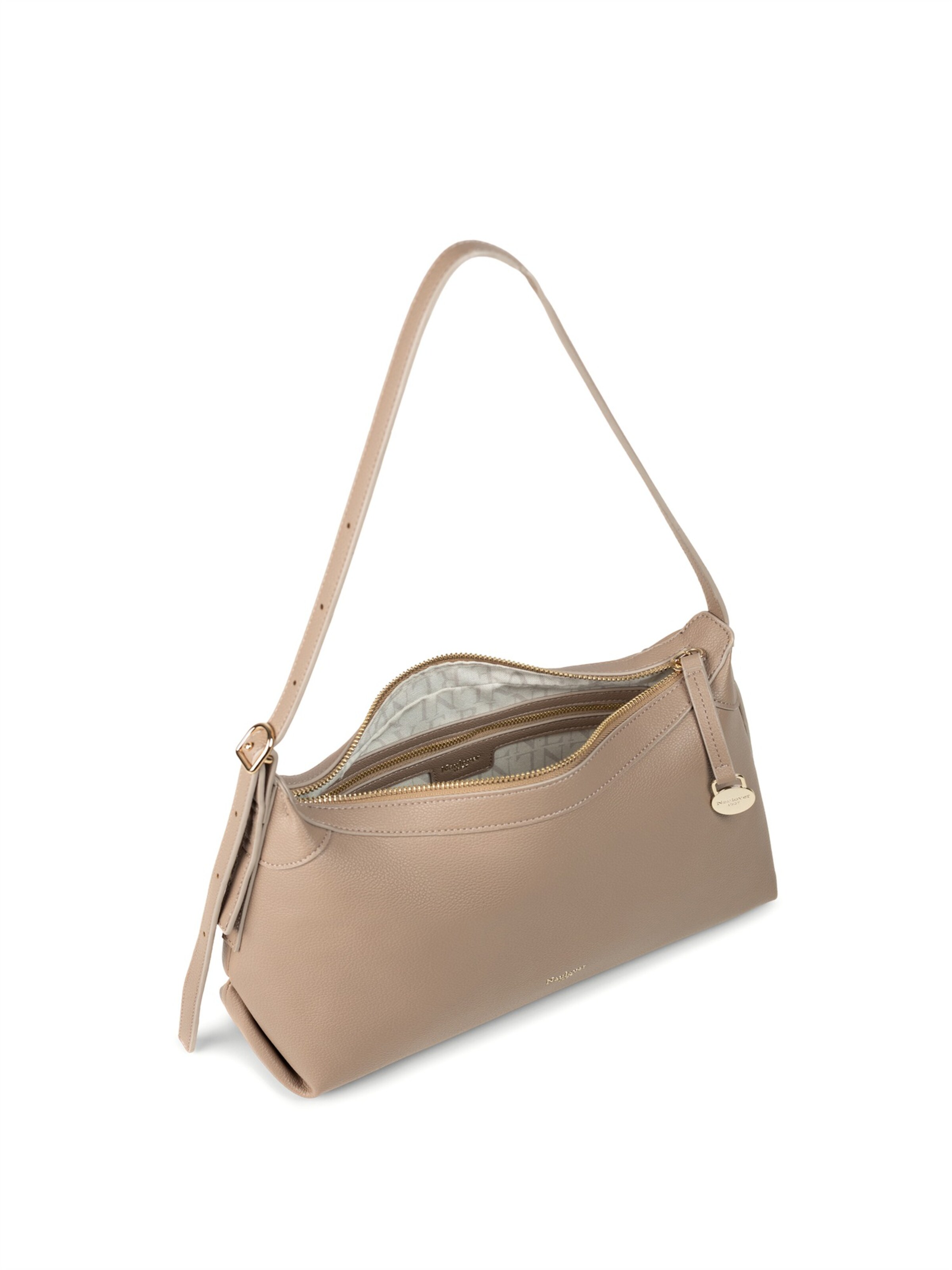 NAULOVER Handväska ' ' i beige: topp