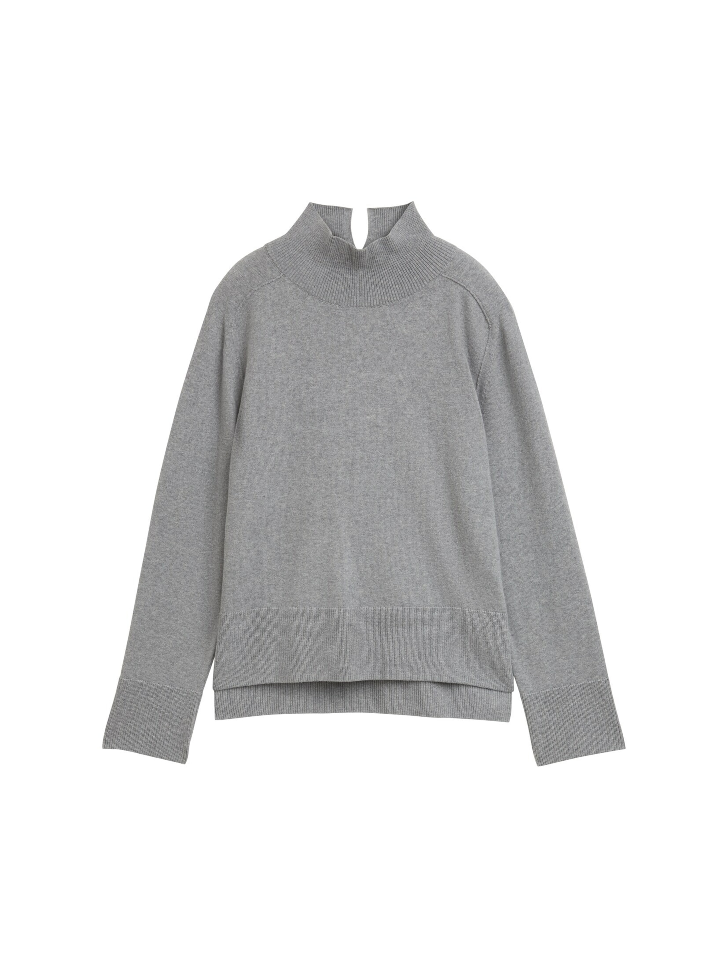 TOM TAILOR Pullover in Grau: Vorderseite