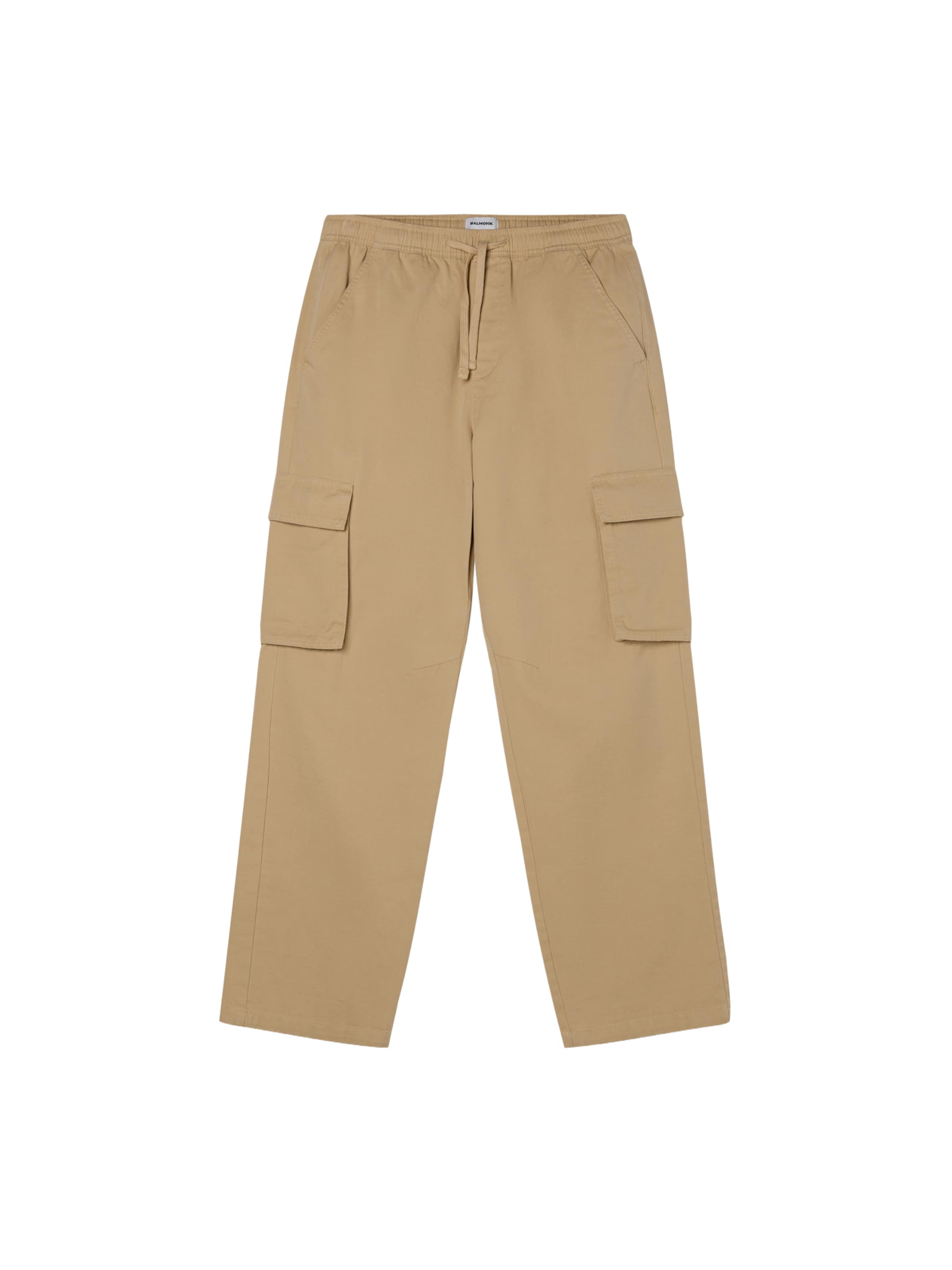 BALMOHK Wide Leg Gargohousut värissä beige: etupuoli