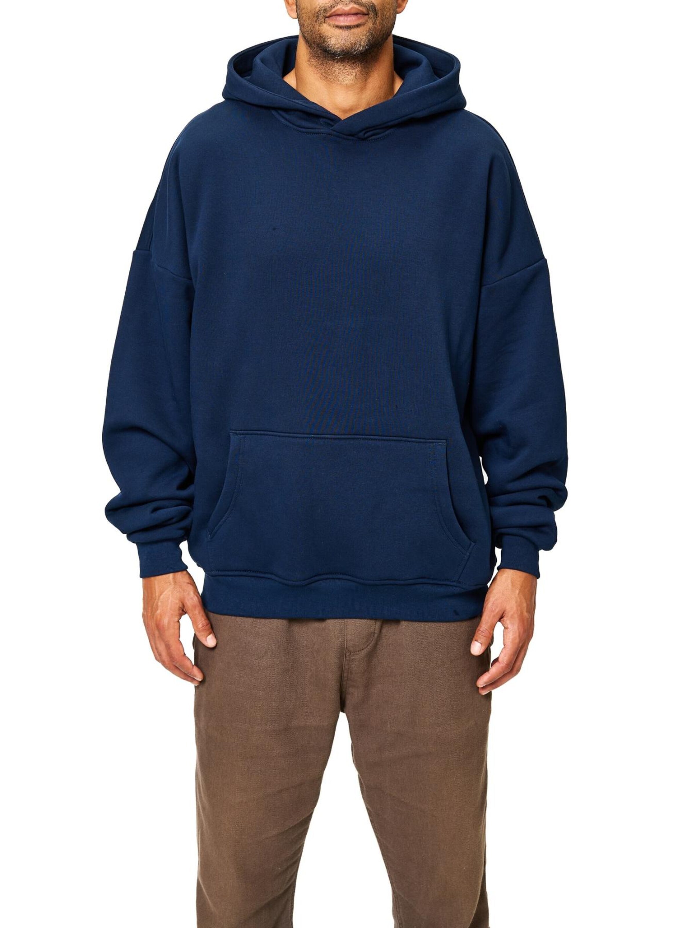 BlankOrder Sweater 'Hoodie navy blau' in Blue