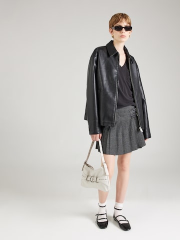 juoda VERO MODA Marškinėliai 'MACY'
