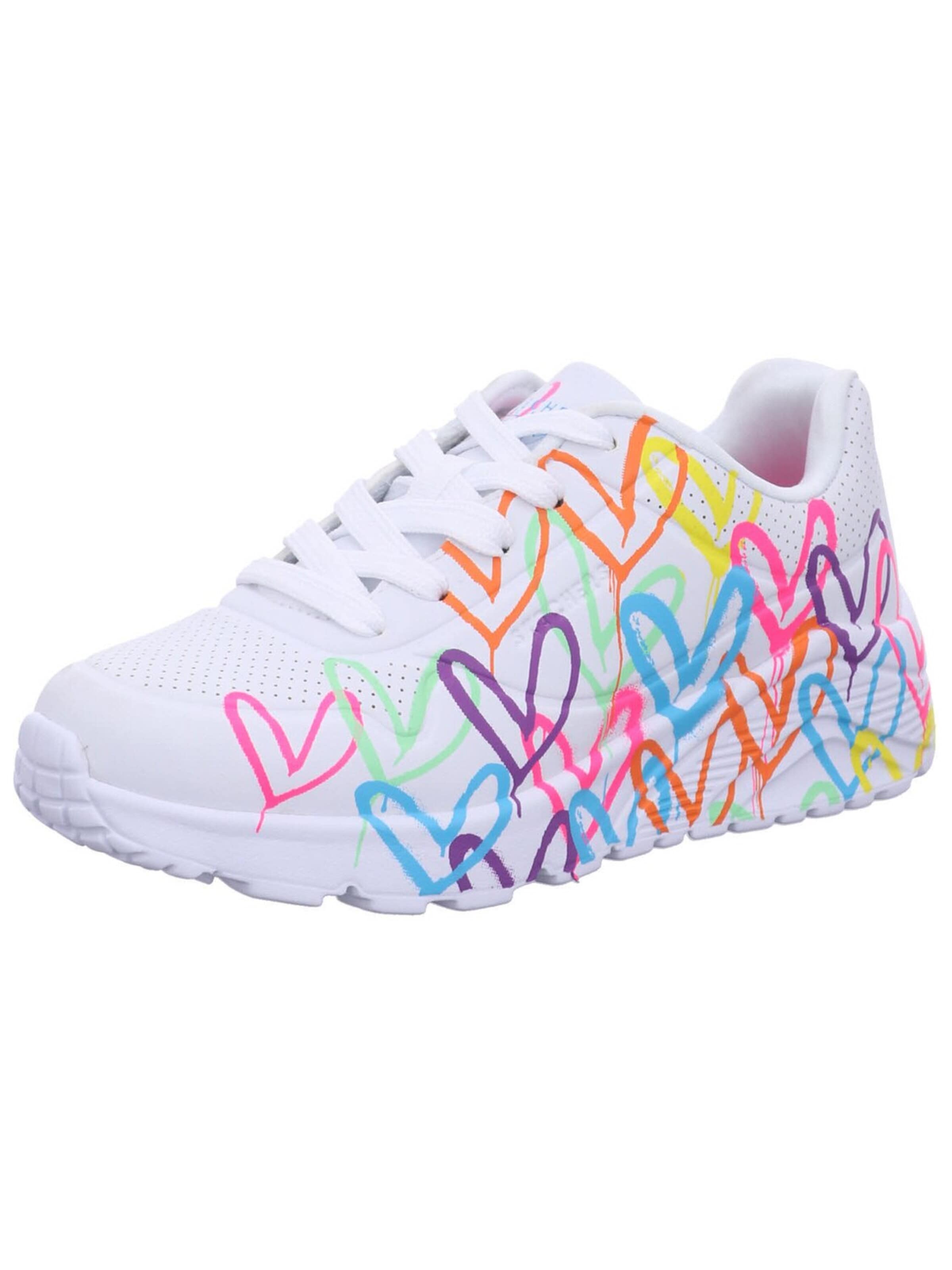 SKECHERS Sneakers 'Slipper Mädchen 314064L WMN Kunststoff (Synthetik) in weiß' in Wit: voorkant