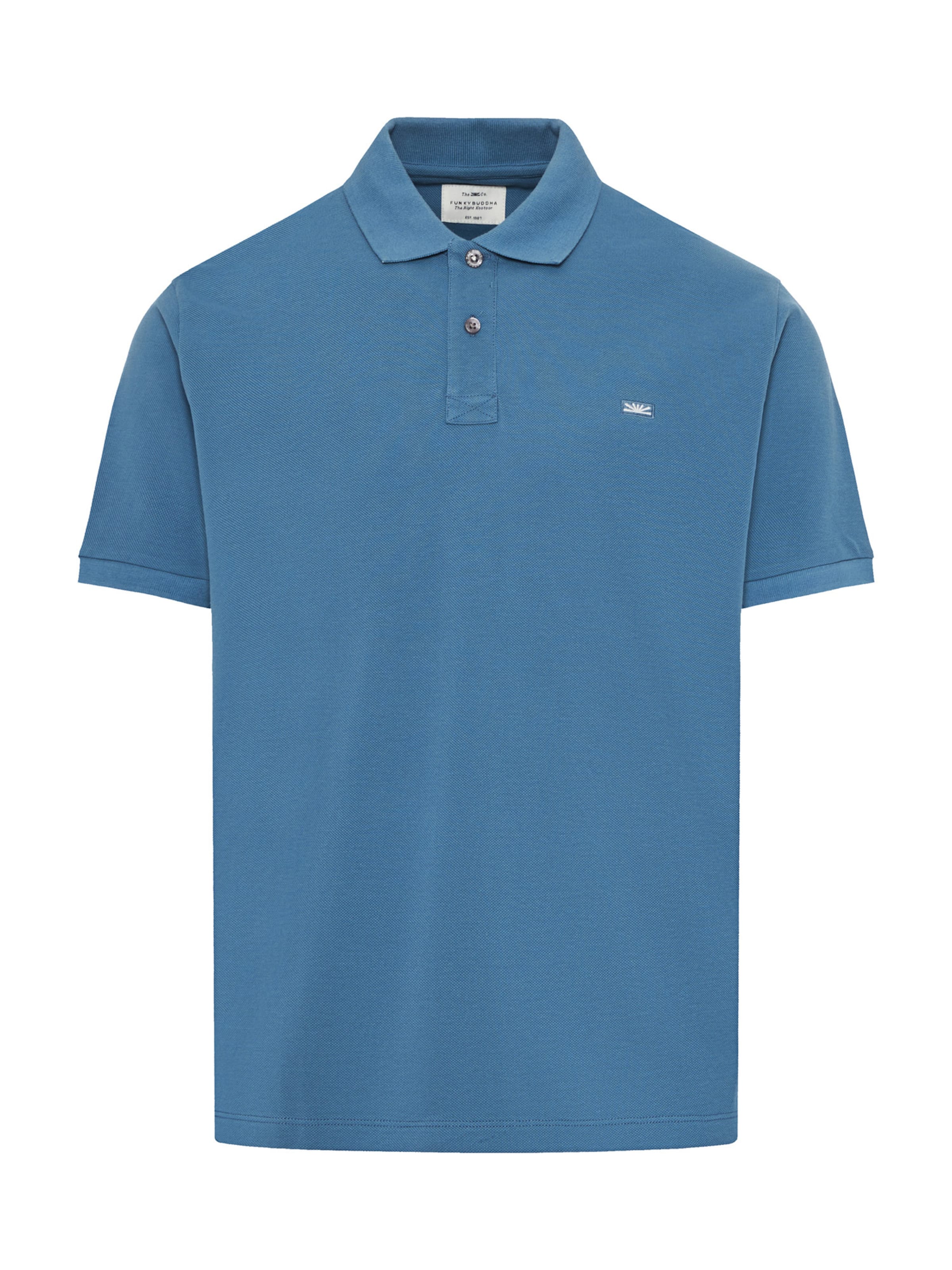 Funky Buddha Póló - kék: elől