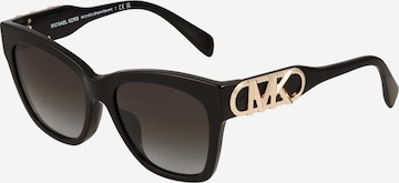 Lunettes de soleil 'Empire Square' Michael Kors en noir : devant