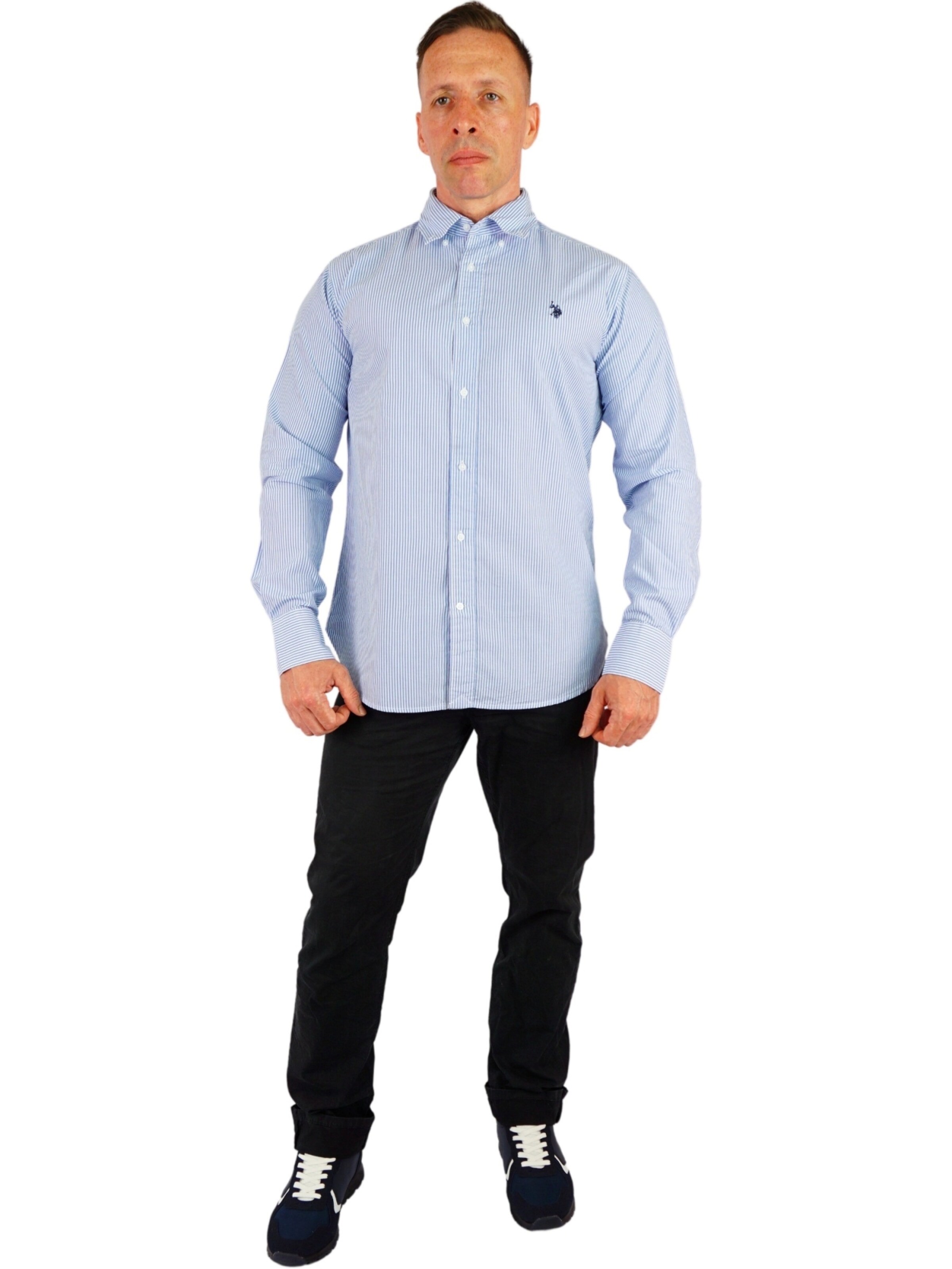 Comfort fit Camicia di U.S. POLO ASSN. in blu