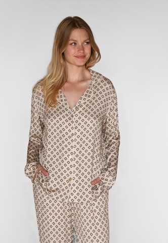 Camicia da notte 'Josephine' di CC DK in beige: frontale