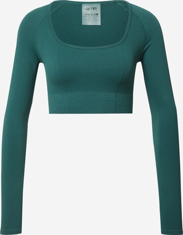 Maglia funzionale di aim'n in verde: frontale