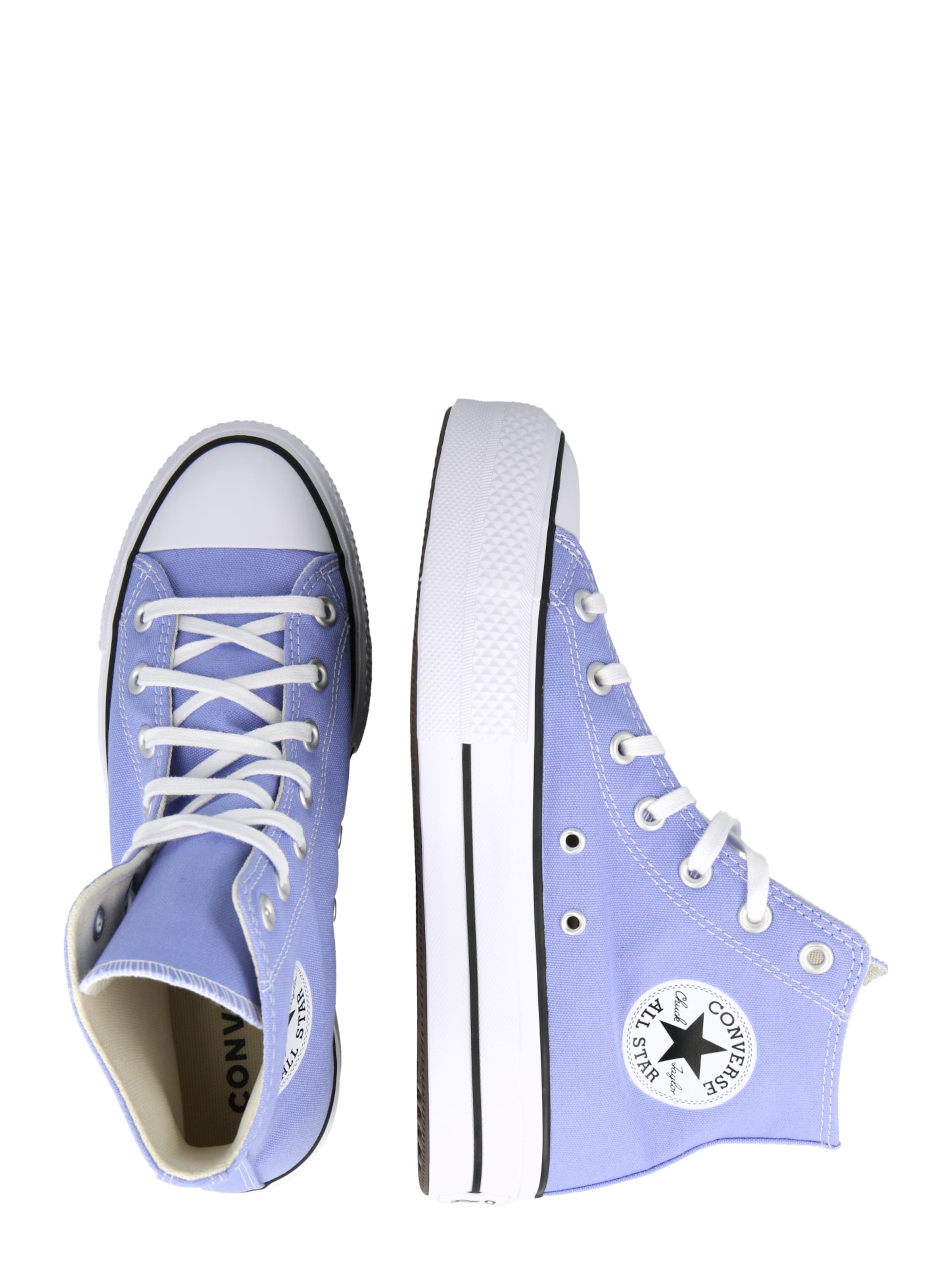 CONVERSE Кроссовки на платформе 'CTAS LIFT' в Лиловый