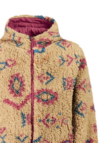 PROTEST Fleece jas 'PRTKylee JR' in Bruin
