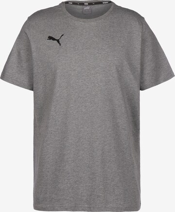 T-Shirt fonctionnel 'TeamGoal 23' PUMA en gris : devant