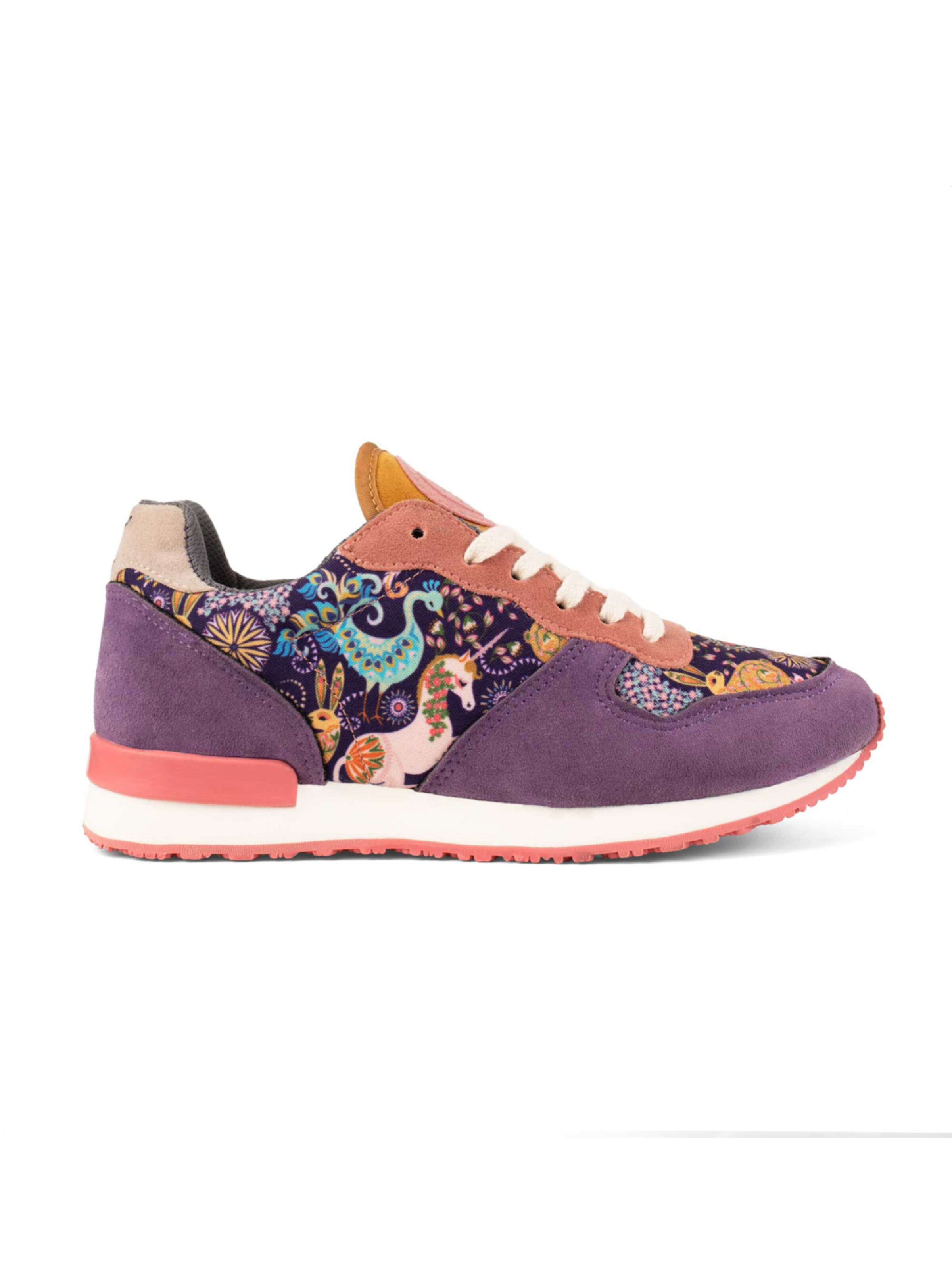 inkkas Sneaker low 'Inkkas Saola Vegan Sneaker – Veganer Damen-Sneaker mit Unicorn-Vibes'‌ in Mischfarben