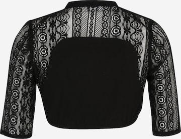 MARJO Traditional blouse 'Ginger-Linda' in Black