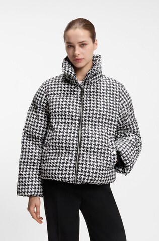 HUGO Between-Season Jacket 'Filora' in Black: front