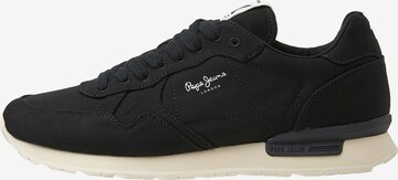 Pepe Jeans Sneaker low 'BRIT MAN ECO' in Schwarz: predná strana