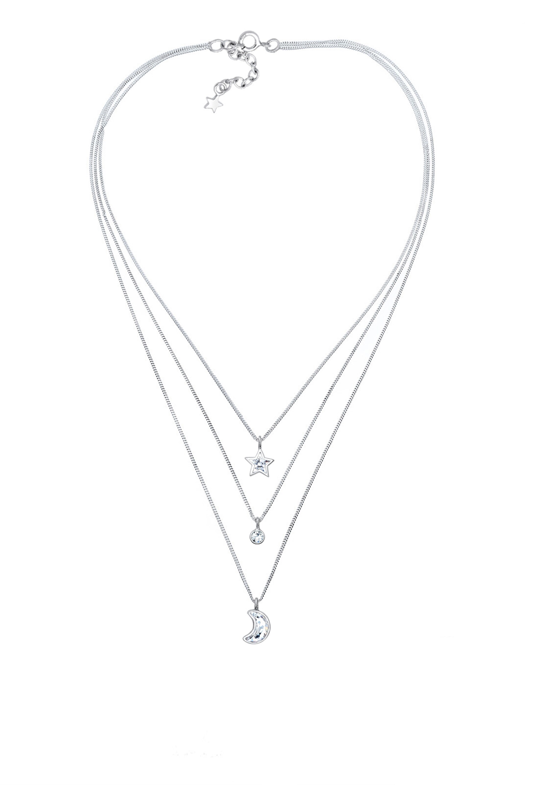 ELLI Ketting 'Astro' in Zilver