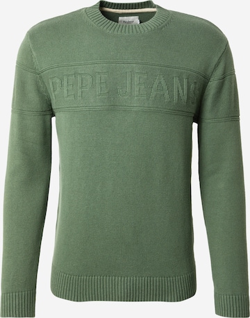 Pepe Jeans Pullover 'NINO RO' i grøn: forside