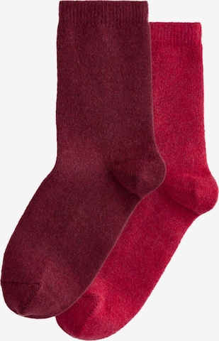 Next Sockor i röd: framsida