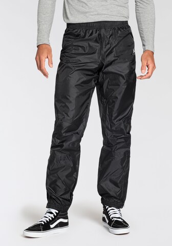 MCKINLEY Tapered Outdoorhose 'Longville IV' in Schwarz: Vorderseite