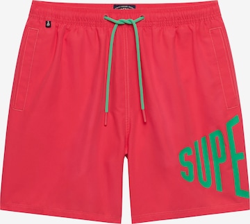 Superdry & Co Zwemshorts in Roze: voorkant