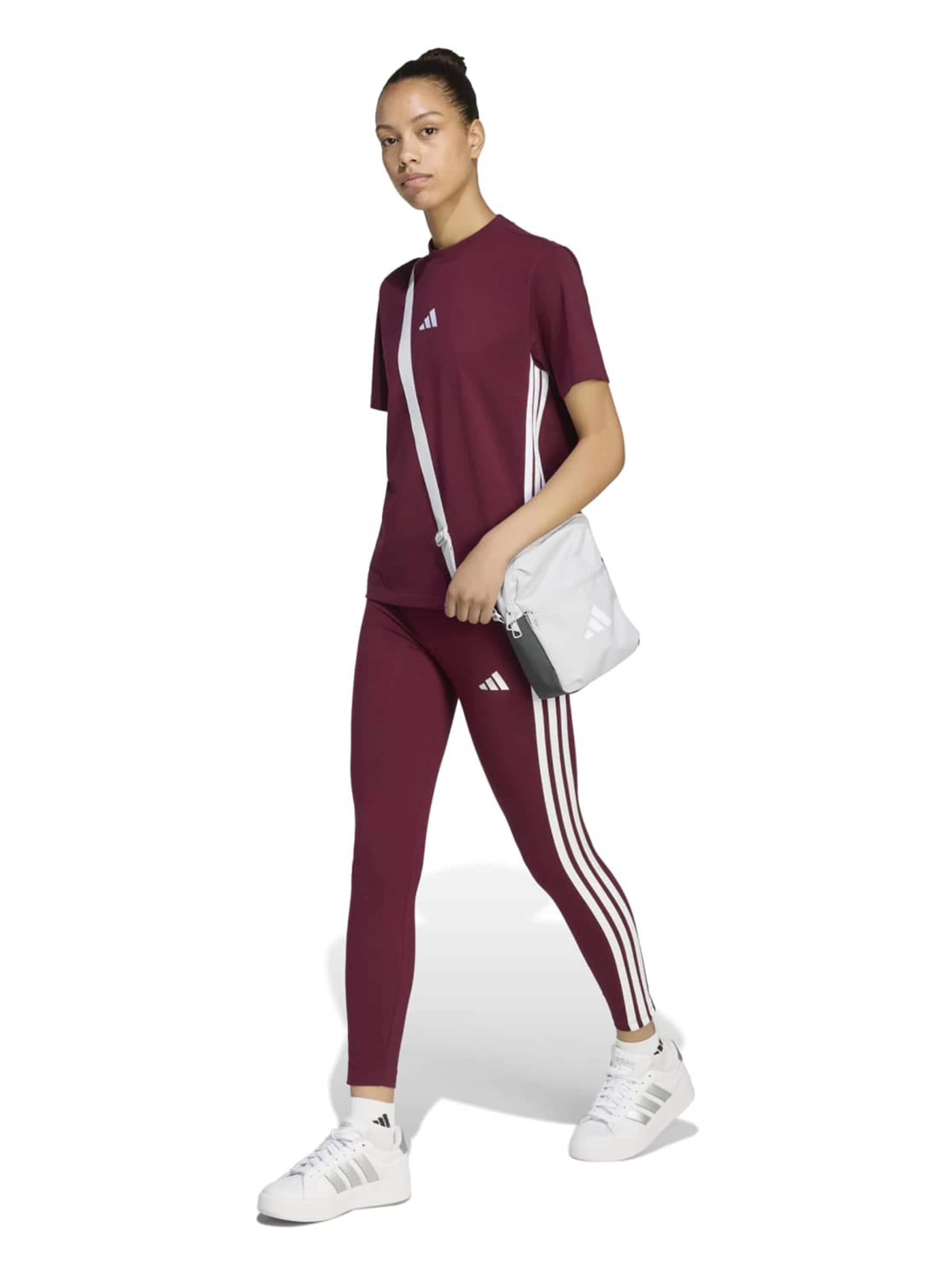 Skinny Pantalon de sport 'Essentials' ADIDAS SPORTSWEAR en rouge