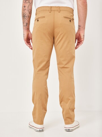 REDPOINT Slimfit Hose in Braun