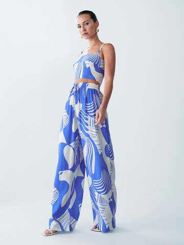 Wide leg Pantaloni 'KADY' di St MRLO in blu: dietro