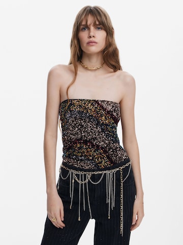 Desigual Топ в Смешанный: спереди