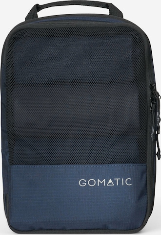 Gomatic Toiletry bag in Blue: front