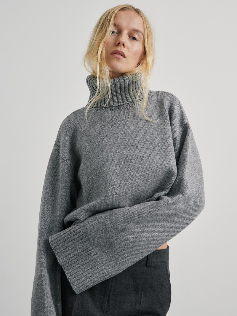Sweaters & Knitwear ABOUT YOU x Marie von Behrens Turtlenecks Grey