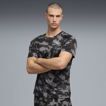 PUMA Performance Shirt 'PWRTrain' in Black: front