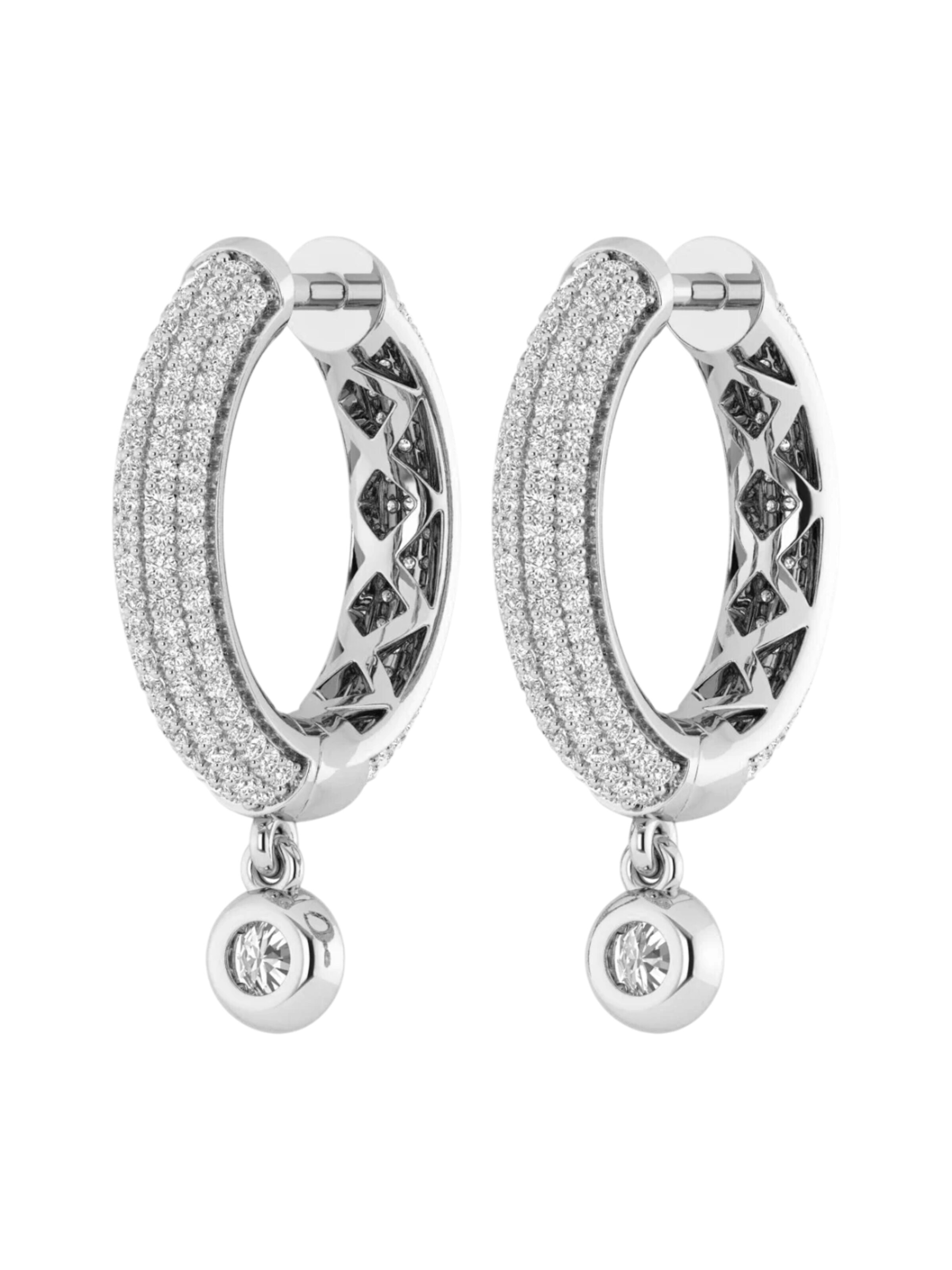 ETHISHER DIAMANTEN Earrings in Silver