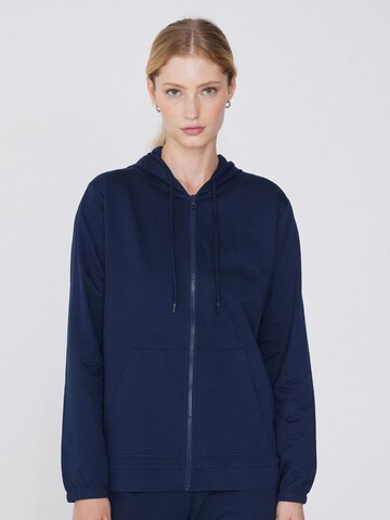 Tezenis Zip-Up Hoodie in Blue