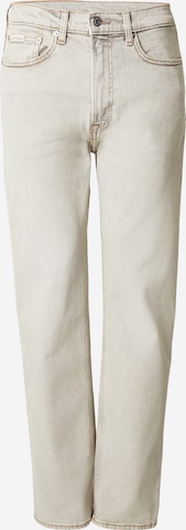 Calvin Klein Jeans Regular Farkut värissä valkoinen: etupuoli