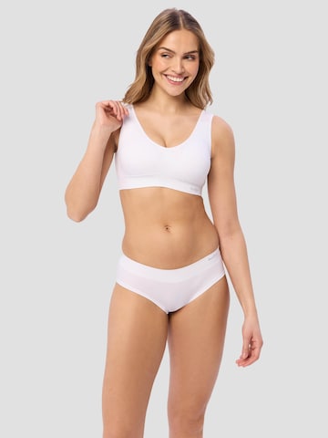 BeeDees Top 'Bustier Comfee Crop Top' in White