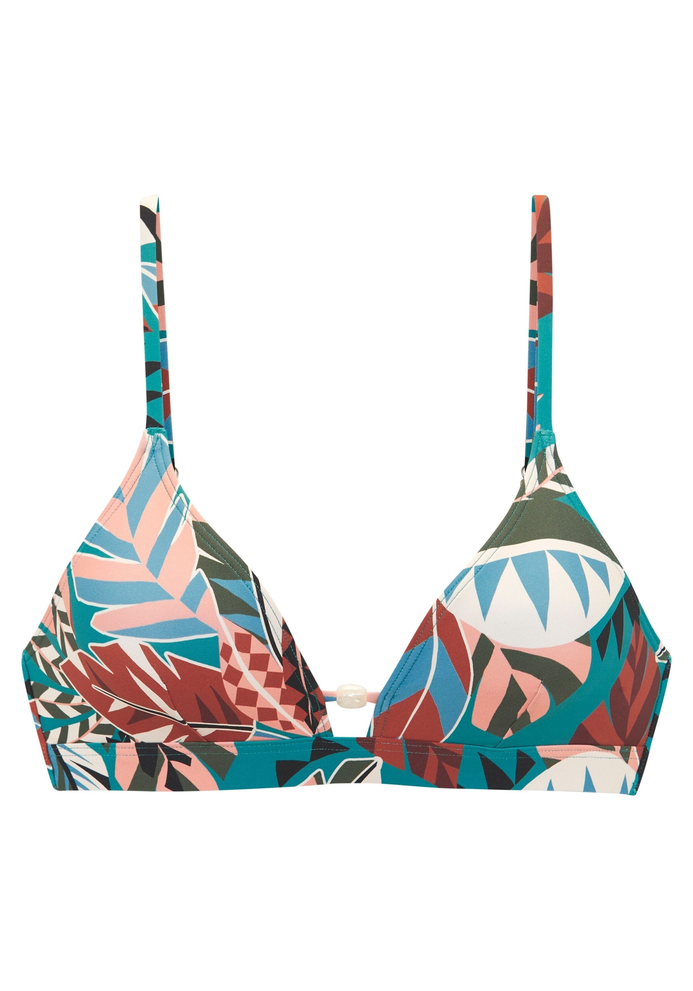 BUFFALO Háromszög Bikini felső - kék: elől